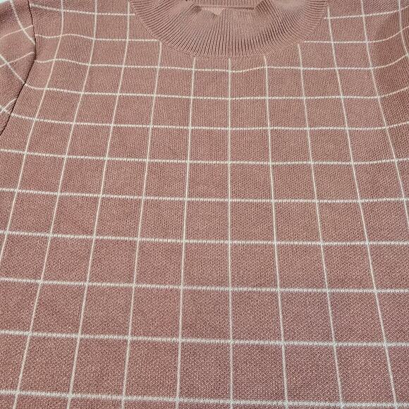 Maeve by Anthropologie Mock Neck Pink Sweater Top - Picture 8 of 10